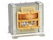 Transformer: mains; 6VA; 230VAC; 9.9V; 500mA; Leads: for PCB; IP00 INDEL