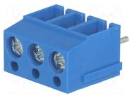 Connector: PCB terminal block; terminal; 16A; 250V; angled 90° NINIGI