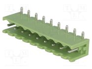 Pluggable terminal block; Contacts ph: 5mm; ways: 9; angled 90° XINYA