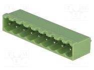 Pluggable terminal block; Contacts ph: 5mm; ways: 9; straight 