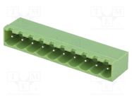 Pluggable terminal block; Contacts ph: 5mm; ways: 10; straight 