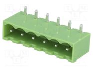 Pluggable terminal block; Contacts ph: 5.08mm; ways: 6; socket 