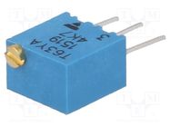 Potentiometer: mounting; multiturn; 5kΩ; 250mW; ±10%; linear; T63YA VISHAY