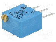 Potentiometer: mounting; multiturn; 50kΩ; 250mW; ±10%; linear; THT VISHAY