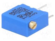 Potentiometer: mounting; multiturn; 10kΩ; 500mW; THT; ±10%; linear VISHAY