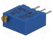 Potentiometer: mounting; multiturn; 20Ω; 500mW; THT; ±10%; linear VISHAY