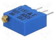 Potentiometer: mounting; multiturn; 500kΩ; 500mW; THT; ±10%; 3296W VISHAY