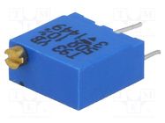 Potentiometer: mounting; multiturn; 50Ω; 500mW; THT; ±10%; linear VISHAY