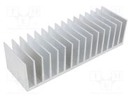 Heatsink: extruded; grilled; L: 60mm; W: 190.5mm; H: 50mm; aluminium STONECOLD