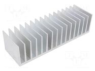 Heatsink: extruded; grilled; L: 60mm; W: 190.5mm; H: 50mm; aluminium STONECOLD