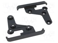 Radio frame; Toyota; 2 DIN; black ACV