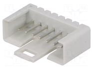 Connector: IDC; socket; male; PIN: 7; PZ1300; straight; THT; 2.54mm TOMIC