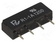 Relay: reed switch; SPST-NO; Ucoil: 12VDC; 1A; max.250VDC; 10VA Recoy/RAYEX ELECTRONICS