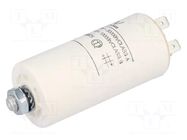 Capacitor: polypropylene; motors, run; 30uF; 470VAC; Ø45x94.5mm KEMET