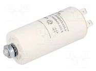 Capacitor: polypropylene; motors, run; 35uF; 470VAC; Ø50x96mm; ±5% KEMET