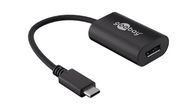 USB-C™ to DisplayPort™ Adapter, black, 0.2 m - USB-C™ plug <-> DisplayPort™ socket