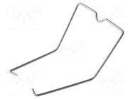 Fastening clip; metal; 36mm; PT SCHRACK