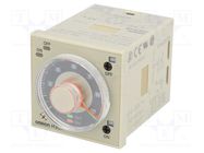 Timer; 0,05s÷300h; DPDT; 250VAC/5A; Usup: 24VAC; 24VDC; H3CR-F; IP40 OMRON