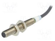 Sensor: inductive; OUT: PNP / NO; 0÷2mm; 12÷24VDC; M8; IP67; 200mA OMRON