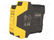 Module: safety relay; 24VAC; 24VDC; IN: 2; for DIN rail mounting EATON ELECTRIC