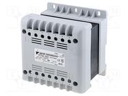 Transformer: mains; 250VA; 230VAC; 12V; Leads: terminal block; IP21 BREVE TUFVASSONS