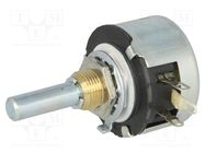 Potentiometer: shaft; single turn; 2.2kΩ; 2W; ±10%; 6mm; wirewound TELPOD