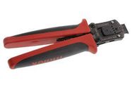 CRIMP TOOL, RATCHET, 24-18AWG