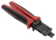 CRIMP TOOL, RATCHET, 28-22AWG