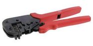 CRIMP TOOL, RATCHET, 30-18AWG