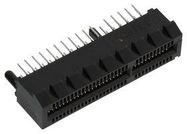 CARD EDGE CONN, DUAL, 64POS, SOLDER