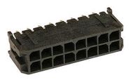 CONN, HEADER, 16POS, 2ROW, 3MM