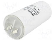 Capacitor: polypropylene; motors, run; 60uF; 450V; Ø50x106mm; ±5% SR PASSIVES