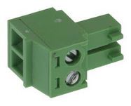 TERMINAL BLOCK, PLUGGABLE, 2WAY, 16AWG