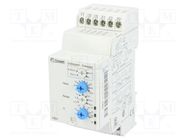 Speed monitoring relay; speed, stopping, cycles time; SPDT CROUZET