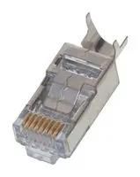 RJ45 CONN, PLUG, 8P8C, 1PORT, CABLE