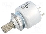 Potentiometer: shaft; single turn; 2.2MΩ; 1W; ±30%; 6mm; linear; THT TELPOD