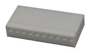 CONNECTOR HOUSING, RCPT, 10POS, 2.54MM