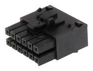 CONNECTOR HOUSING, RCPT, 12POS, 3.5MM