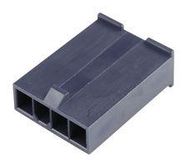 CONNECTOR HOUSING, PLUG, 4POS, 4.2MM