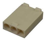 CONNECTOR HOUSING, PLUG, 3POS, 6.7MM