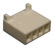 CONNECTOR HOUSING, RCPT, 4POS, 3.96MM