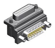 D SUB ADAPTER, RCPT-PLUG, 15POS