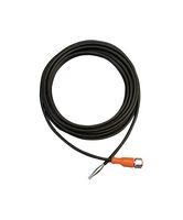 SENSOR CORD, R/A M12 RCPT-FREE END, 10M