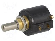 Potentiometer: shaft; multiturn; 10kΩ; 1W; ±3%; 6.35mm; linear; IP40 BOURNS