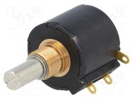 Potentiometer: shaft; multiturn; 10kΩ; 2W; ±10%; 6.35mm; linear BOURNS