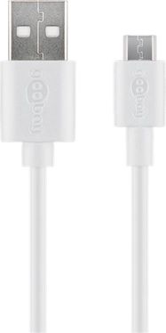 Micro-USB Charging and Sync Cable, 0.5 m - for Android devices,