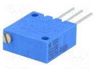 Potentiometer: mounting; vertical,multiturn; 100Ω; 0.75W; ±10% BOURNS