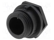 Connector: circular; socket; male; PIN: 8; w/o contacts; IP68; 125V BULGIN