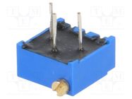 Potentiometer: mounting; multiturn; 10kΩ; 500mW; THT; ±10%; linear VISHAY