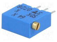 Potentiometer: mounting; multiturn; 50kΩ; 500mW; THT; ±10%; linear VISHAY